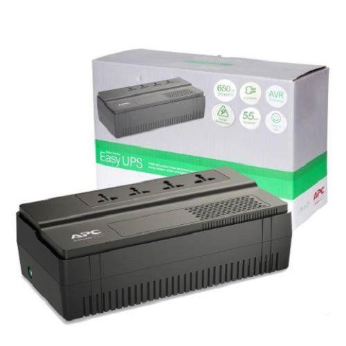 APC UPS  EASY BV 650VA, With Automatic Voltage Regulator, IEC Outlet, Black
