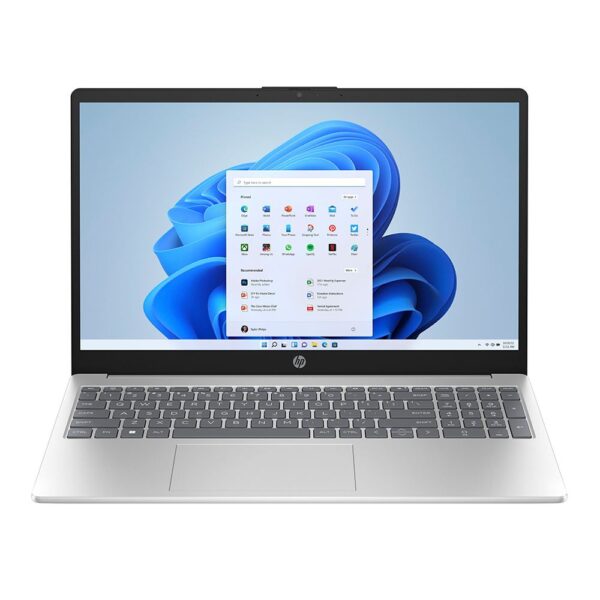 HP Notebook 15-fd0055tg, (2024 Model) 15.6", FHD Display, Intel Core i3-N305, 14th Gen, 1.8GHz up to 4.4GHz, 8GB DDR4 RAM, 256GB M.2 SSD, Fingerprints Reader, Windows 11 Home