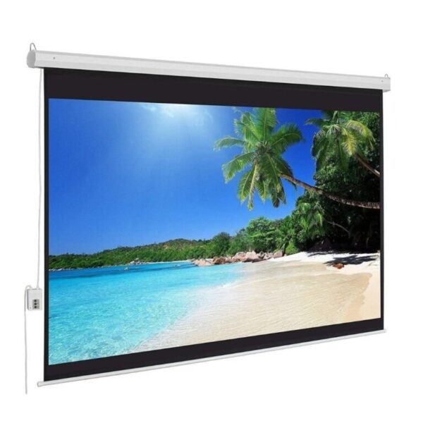 Projector Screen 180CM”x180CM” Electronic