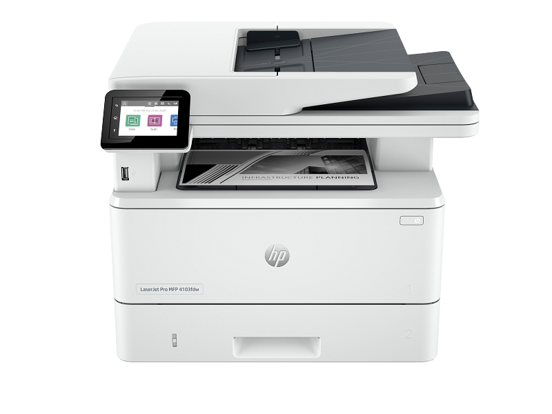HP LaserJet Pro MFP 4103fdw  (Wireless, Print, Scan, Copy) Duplex Printing