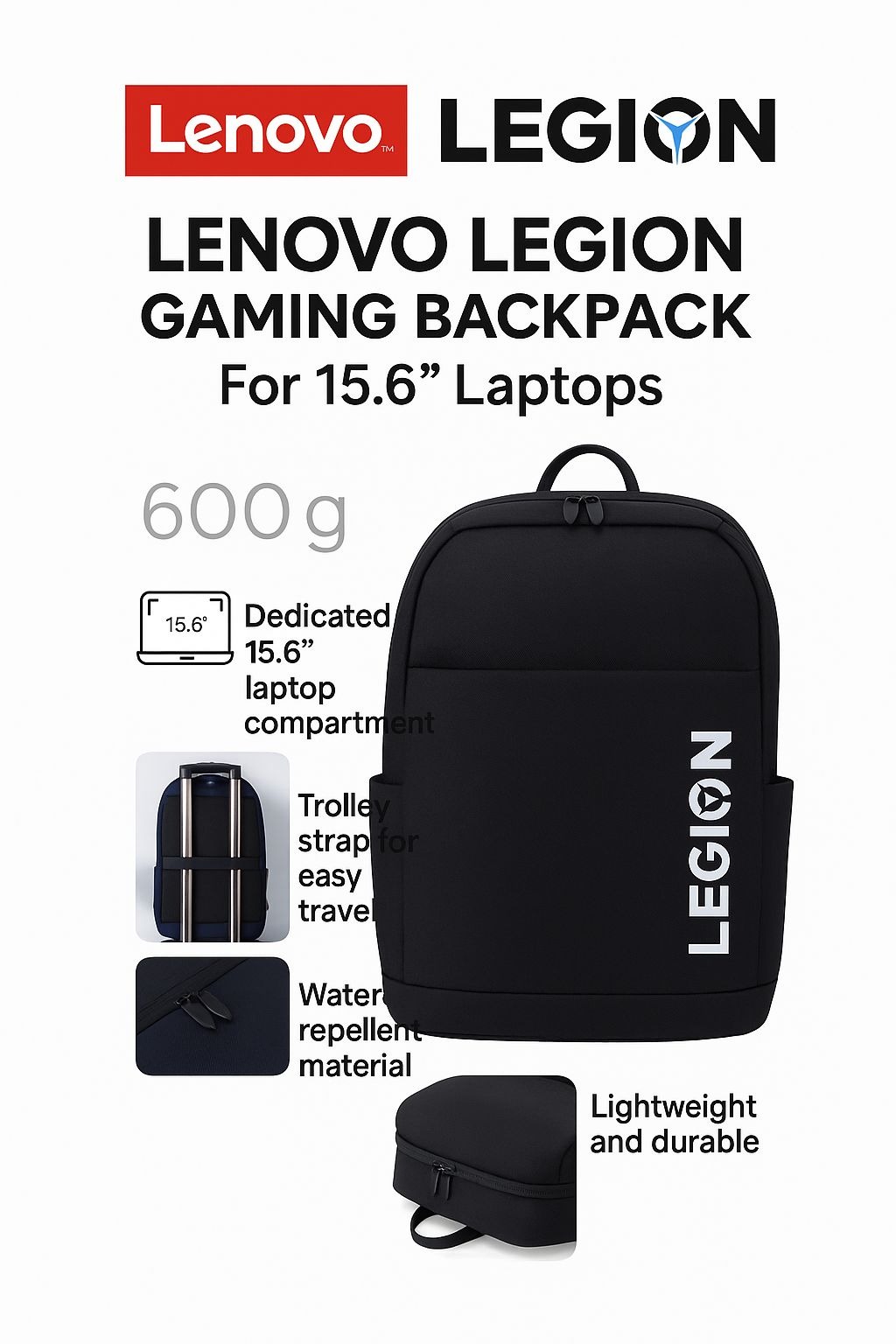 Lenovo Legion C1 Multi-Function Backpack
