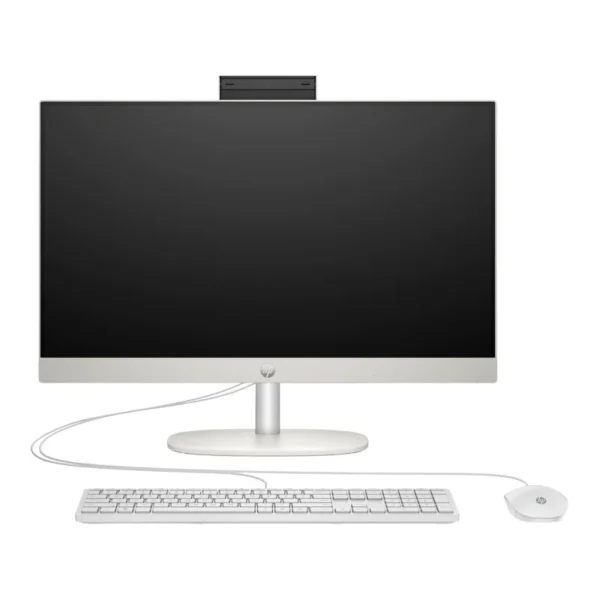 HP All-In-One 24-cr0121nh  Desktop Computer, 24" FHDTouch Display, Intel Core i5-1335U, 13th Gen, 8GB DDR4 RAM, 512GB M.2 SSD,Windows 11 Home, White Color