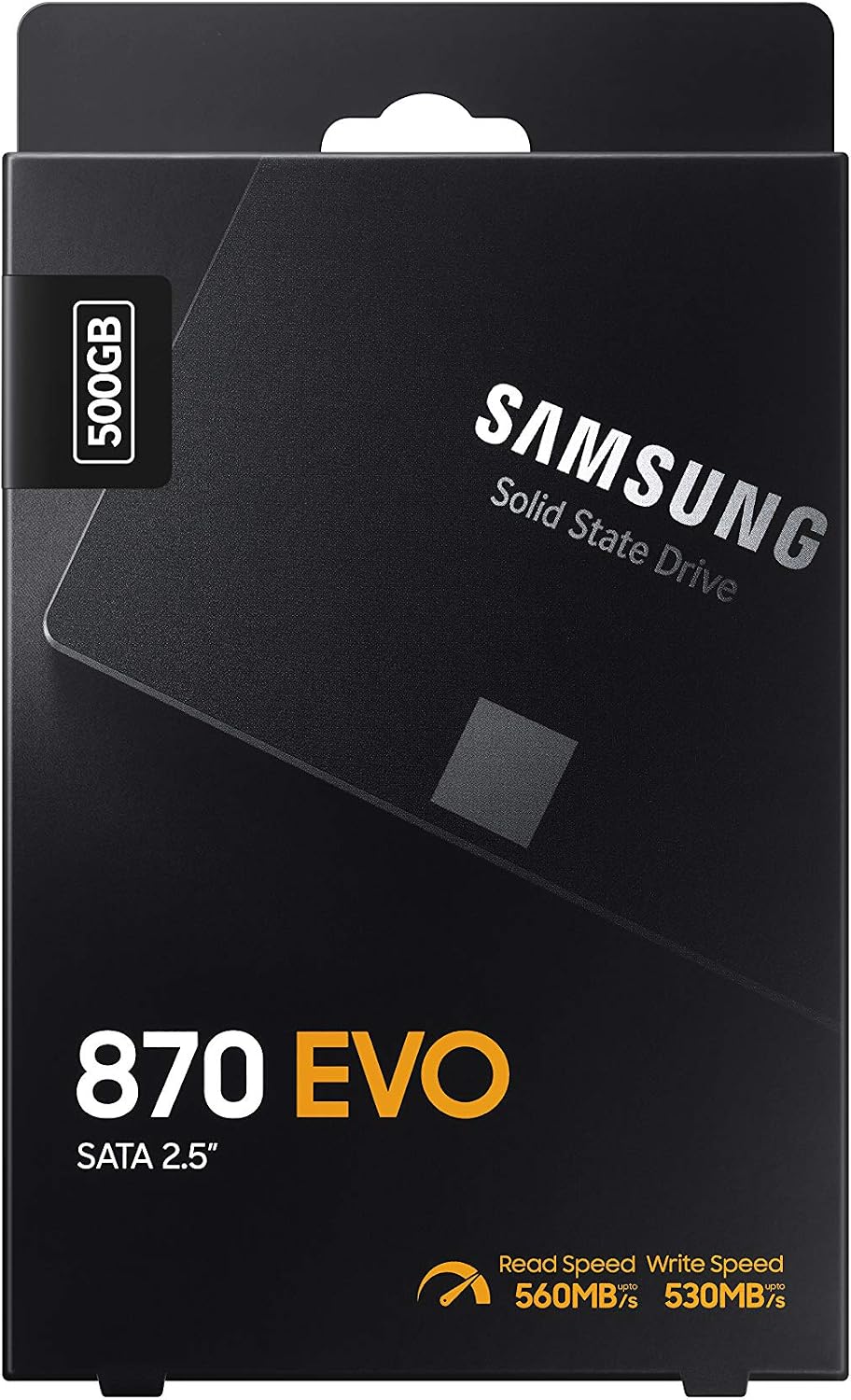 SAMSUNG 870 EVO SATA SSD 500GB 2.5” Internal Solid State Drive, Black